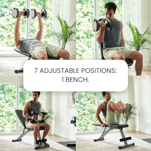 Adjustable Foldable Weight Bench Y36676