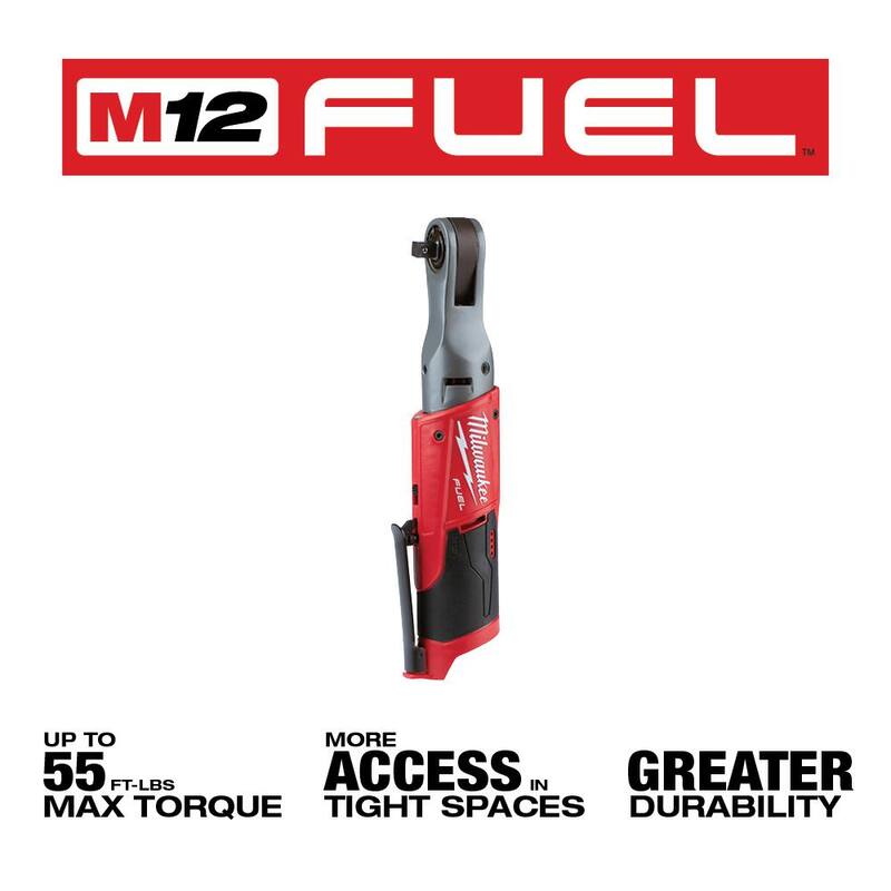 12V Lithium-Ion Brushless Cordless 3/8in. Ratchet & Extended Reach Ratchet M569
