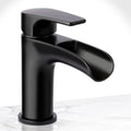 Black Single Hole Bathroom Faucet U71198