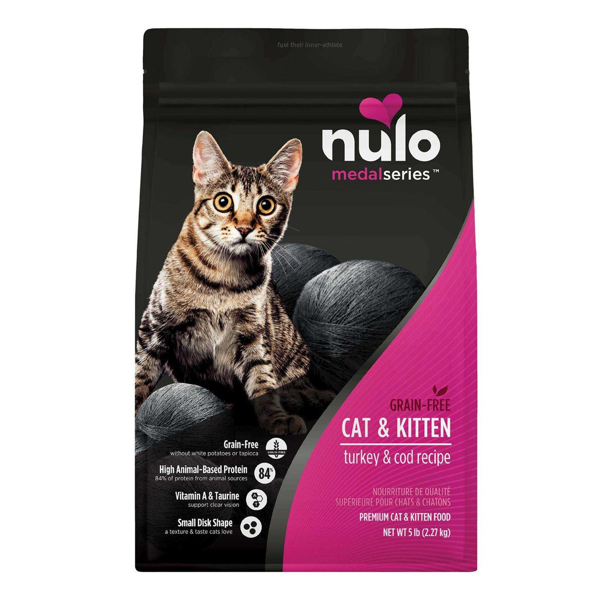 Grain-Free Turkey & Cod Dry Cat & Kitten Food Z1606