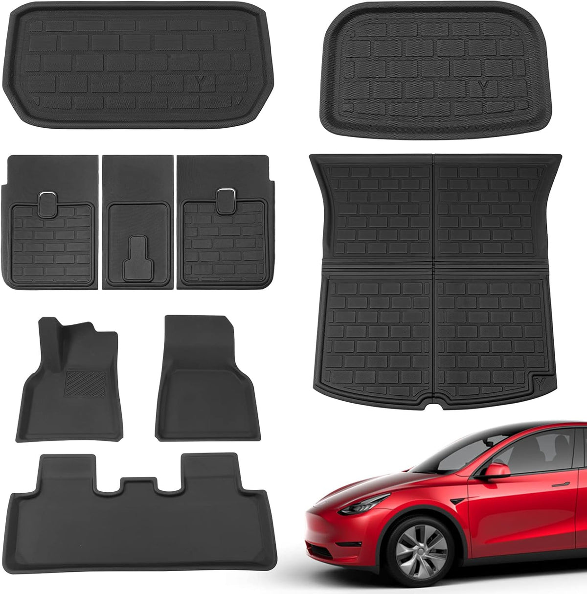 Trunk Mat Cargo Liner Set of 9 Mats Y35162
