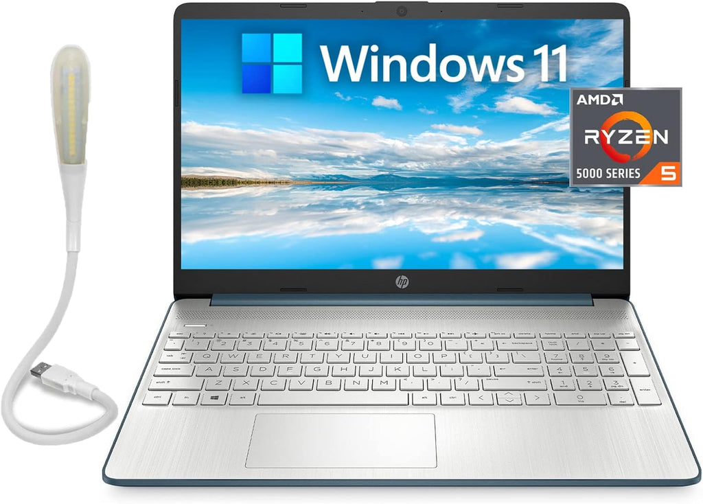 15.6" FHD Laptop, AMD Ryzen5-5500U, 16GB RAM, 1TB SSD, Windows 11 Home, Spruce Blue O489999
