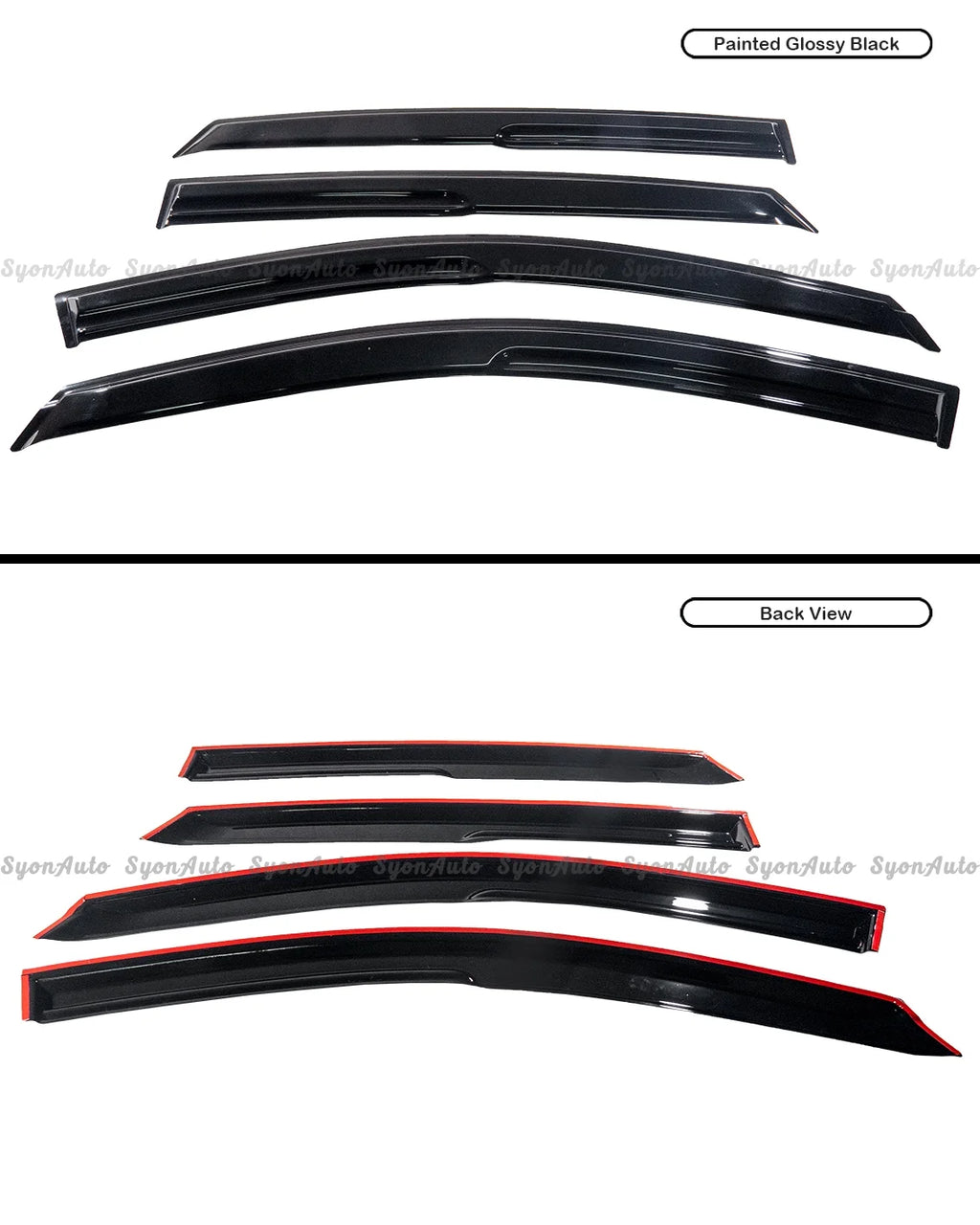 Window Visor Rain Guard Deflector E23515