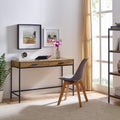 Brown Mahogany Writing Desk with 2 Drawers V59631