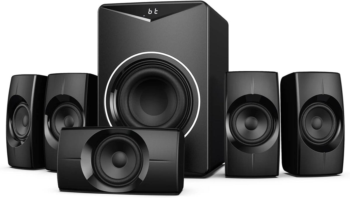 Bluetooth 5.1 Channel Surround Sound System with Subwoofer C3745
