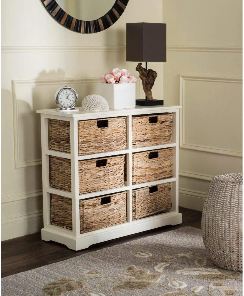 Wicker Basket Storage Chest R599