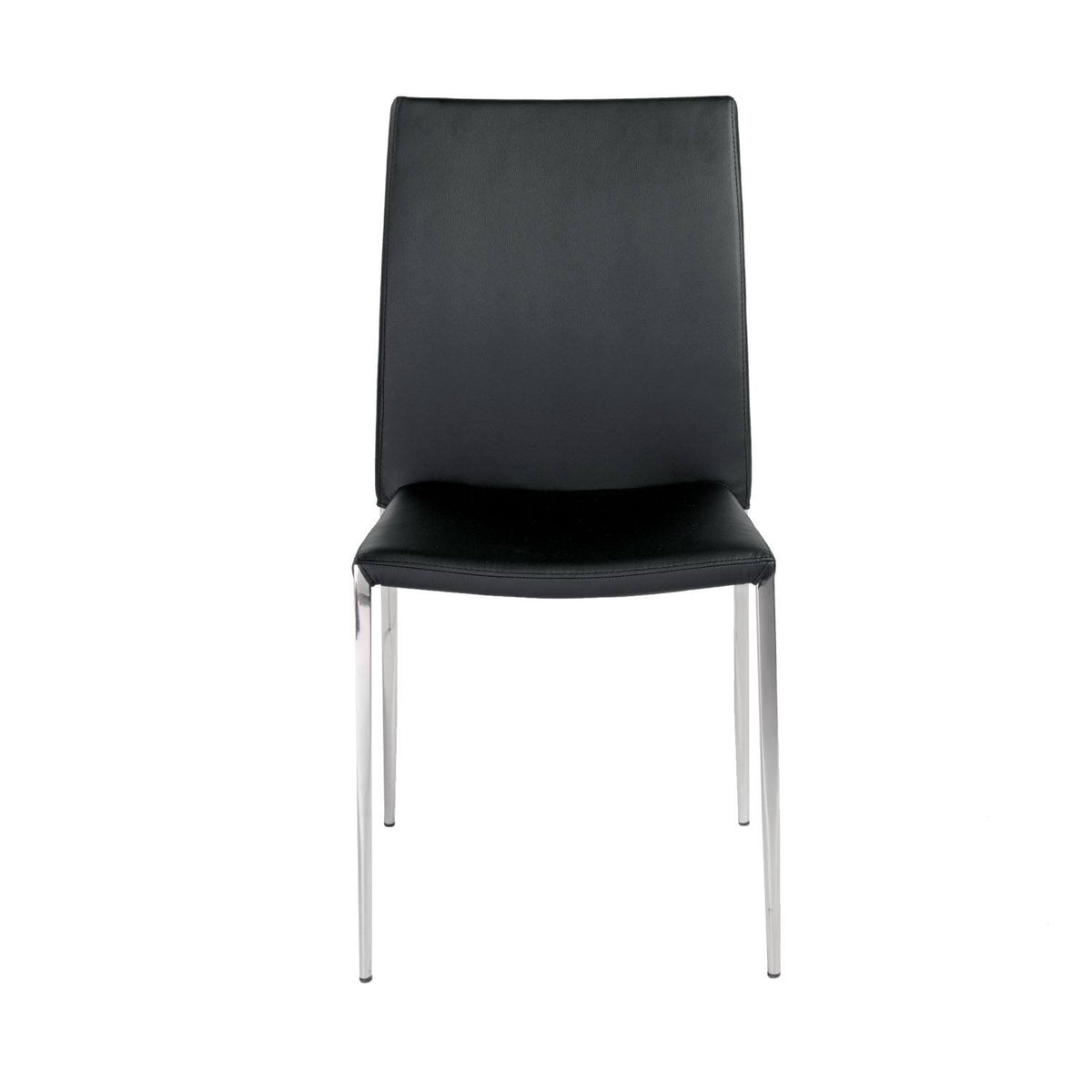 Black Stacking Side Chair, Set of 4 S39550
