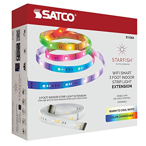 6 Foot Color Changing LED Tape Light Strip Q460