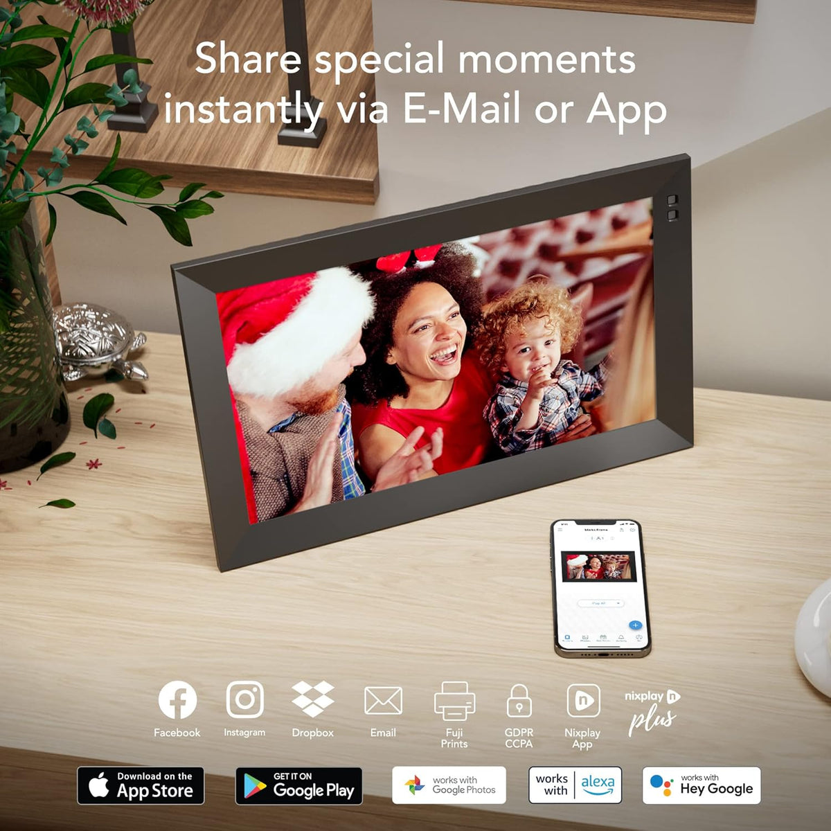 15.6 inch Smart Digital Photo Frame with WiFi Y700