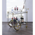 Kitchen Cart with Glass Top Y220780