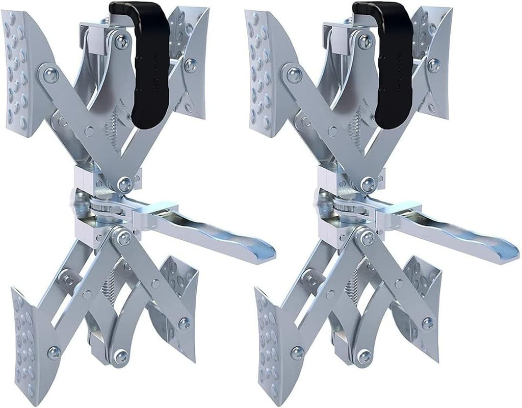 X-Shaped Wheel Chock Stabilizer with Integrated Wrench, 2 Sets H828