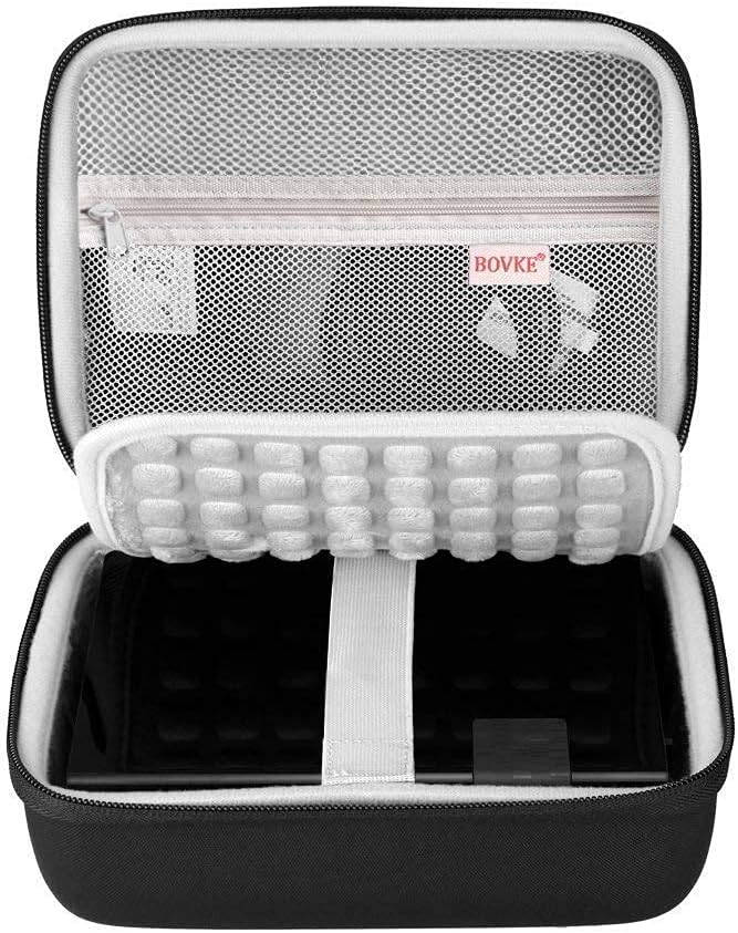 Black External Hard Drive Case with Zipper Pocket R589875