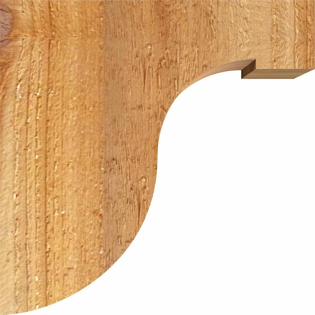Rough Sawn Cedar Corbel P358