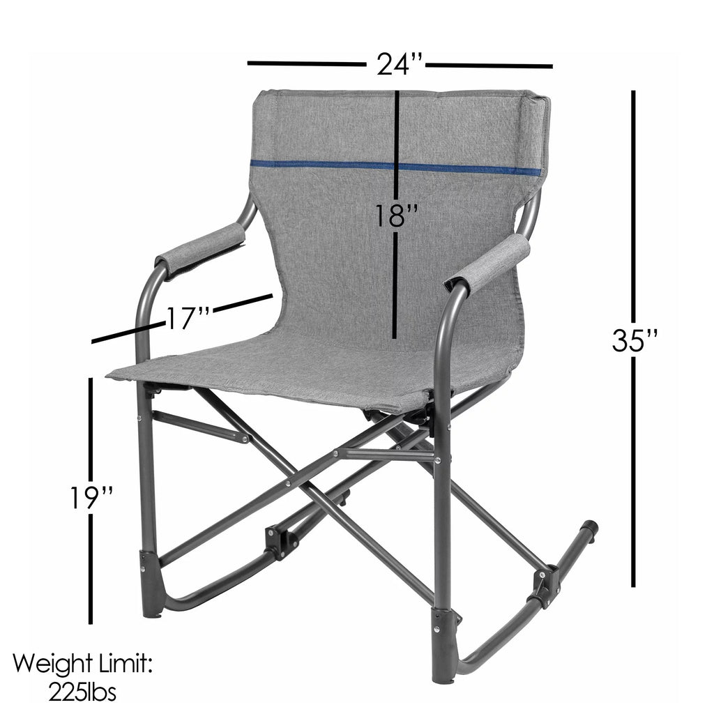 Grey Rocking Director's Chair J89932
