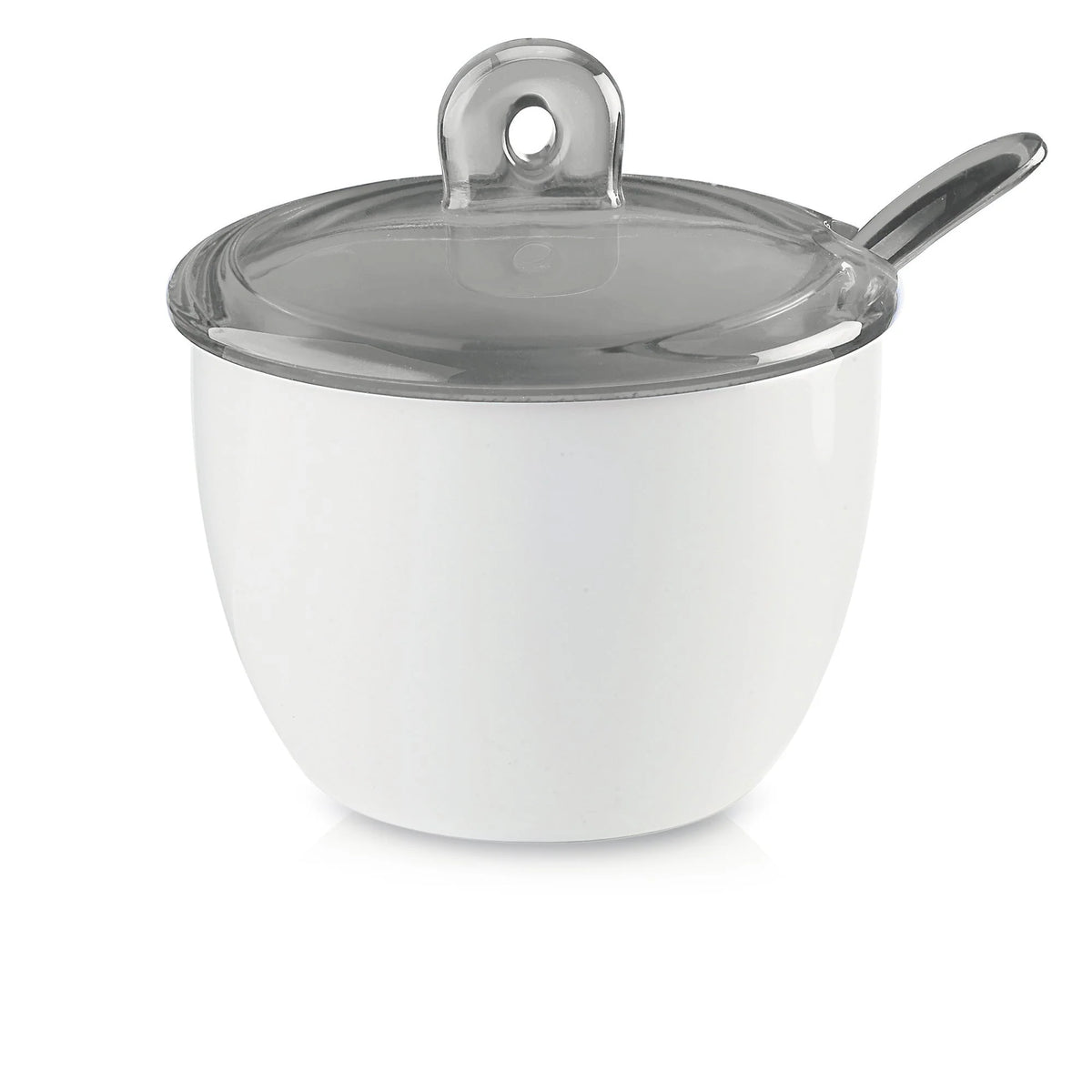 Sugar Bowl With Teaspoon Sky Grey V144