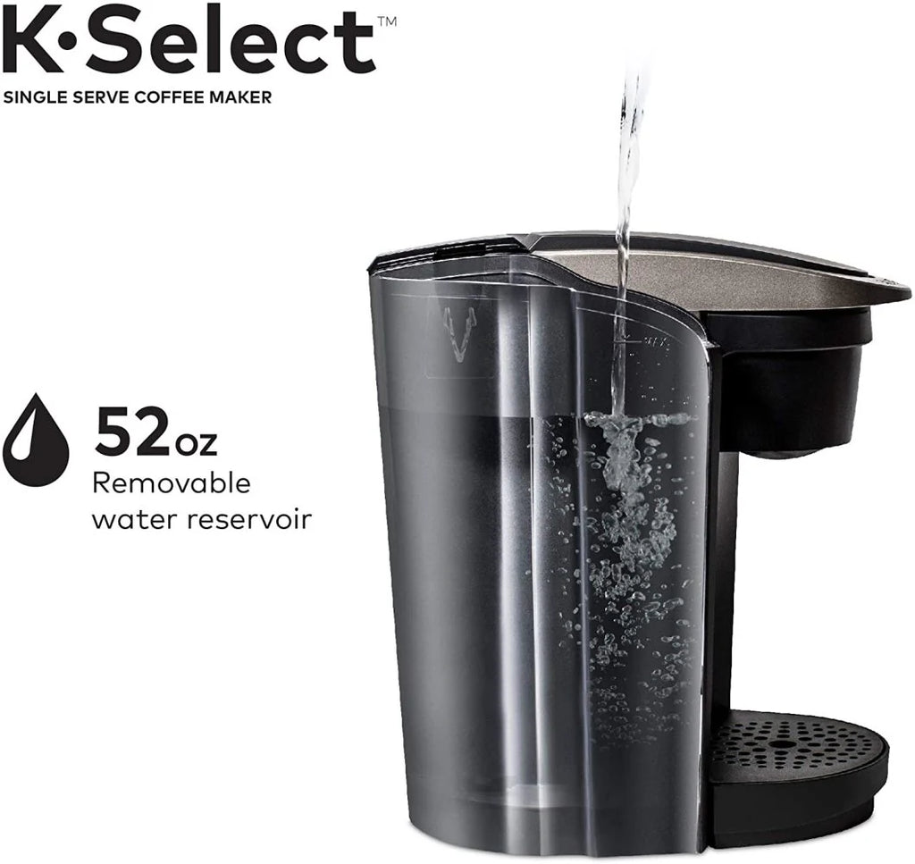 Single Serve K-Cup Pod Coffee Maker, Matte Black S9492