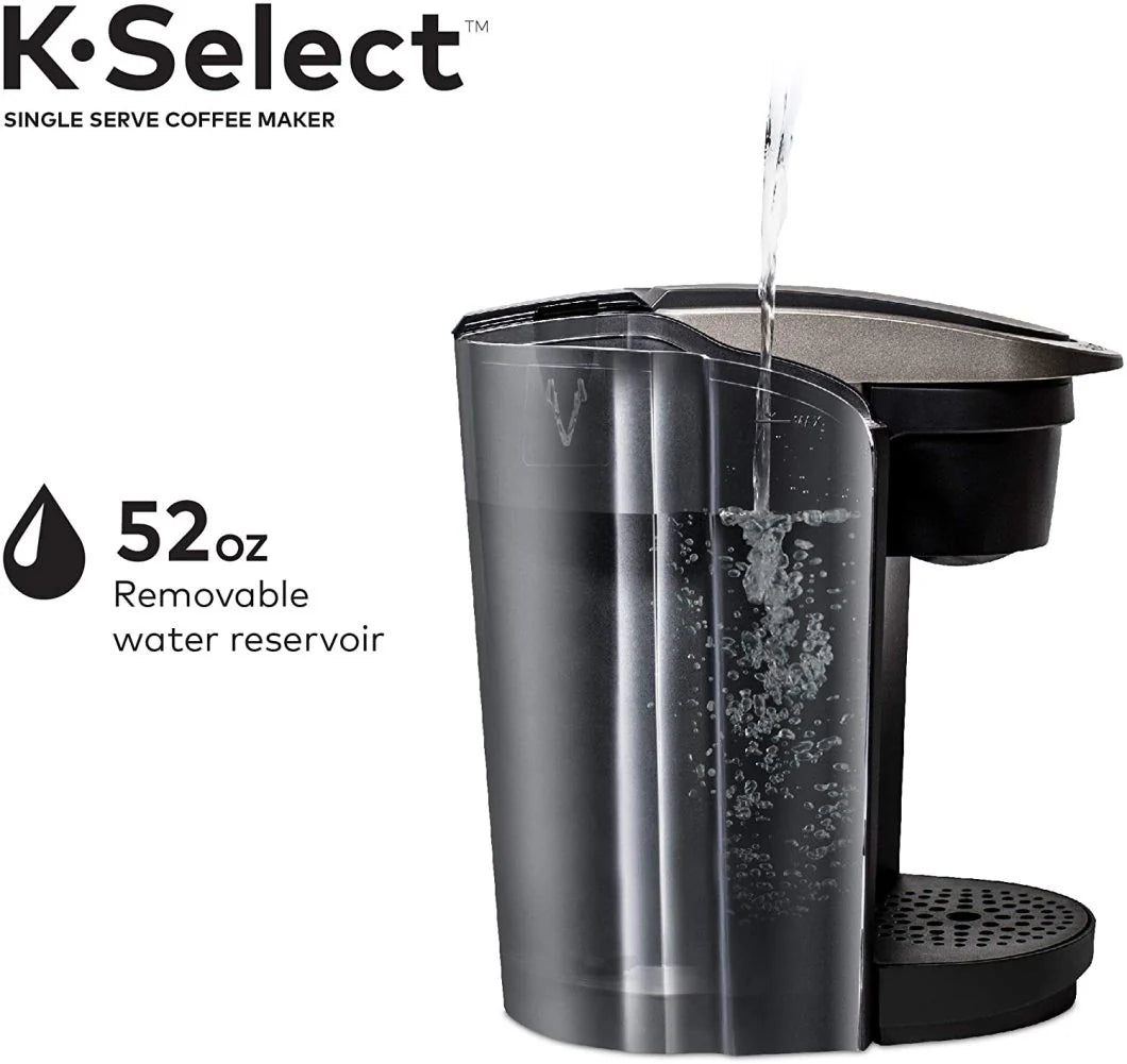 Single Serve K-Cup Pod Coffee Maker, Matte Black S9492