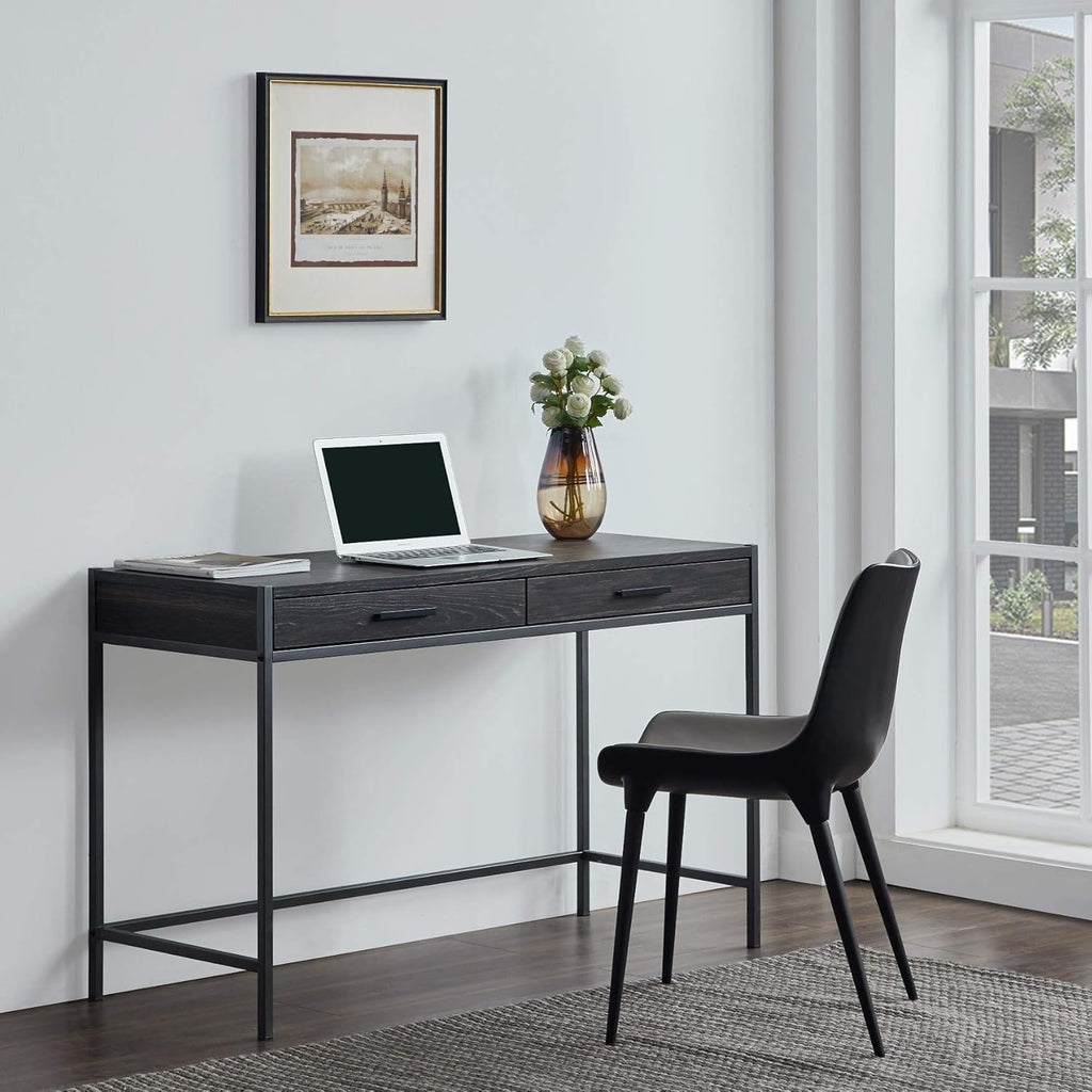Brown Mahogany Writing Desk with 2 Drawers V59631