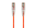 Orange Snagless RJ45 Cat6 Ethernet Patch Cable 50 Feet M799