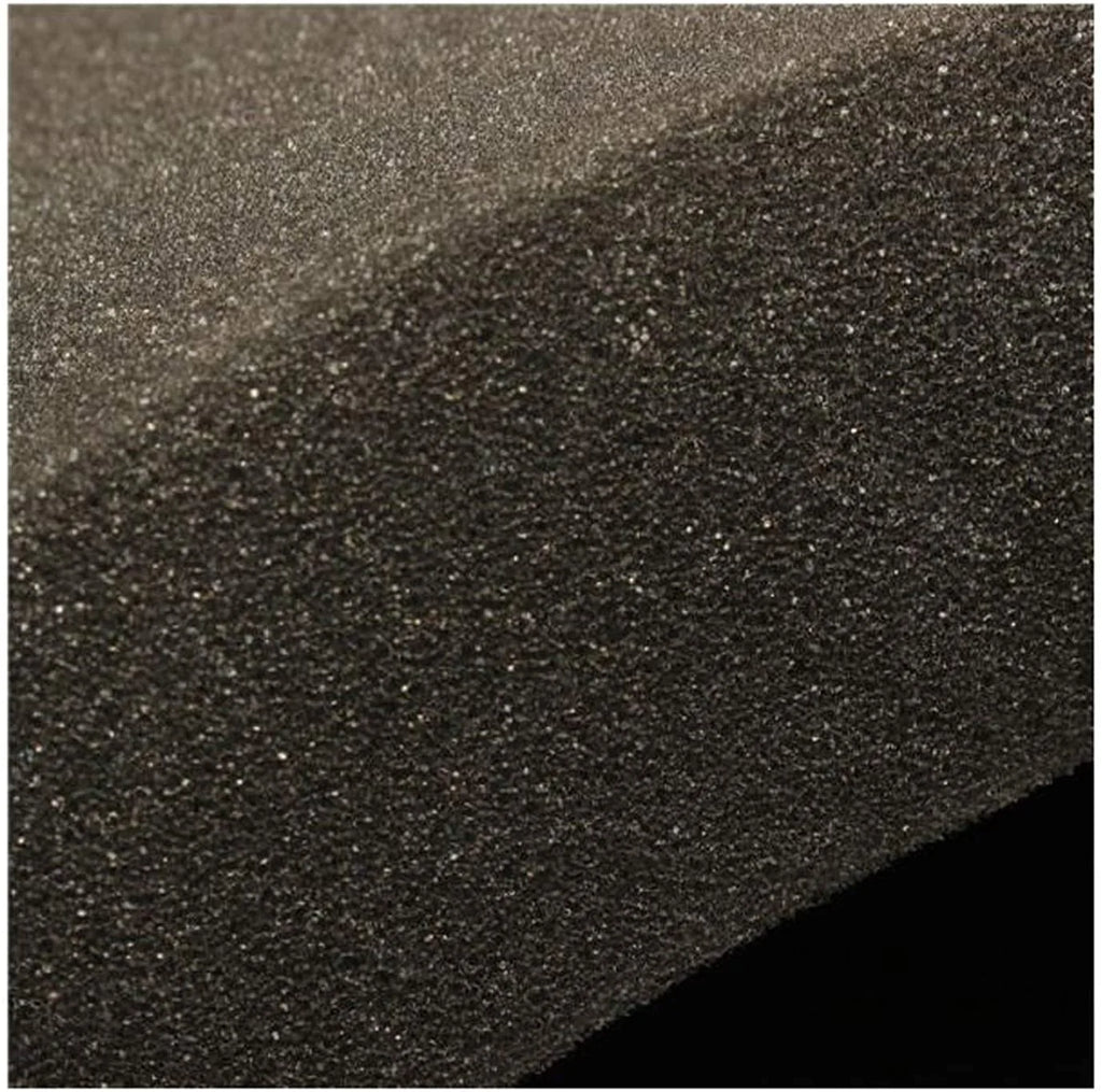 Charcoal Rubber Foam Sheet Cushion 5"H X 24"W X 72"L U7981
