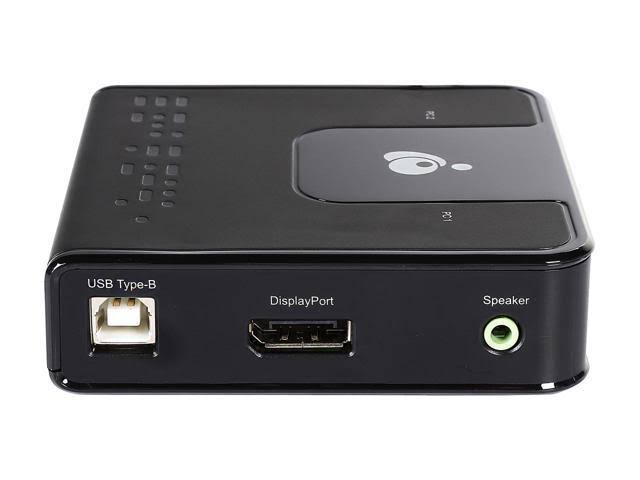 4K DisplayPort KVM Switch with Audio Cables Included, 2 KVM Ports P40742