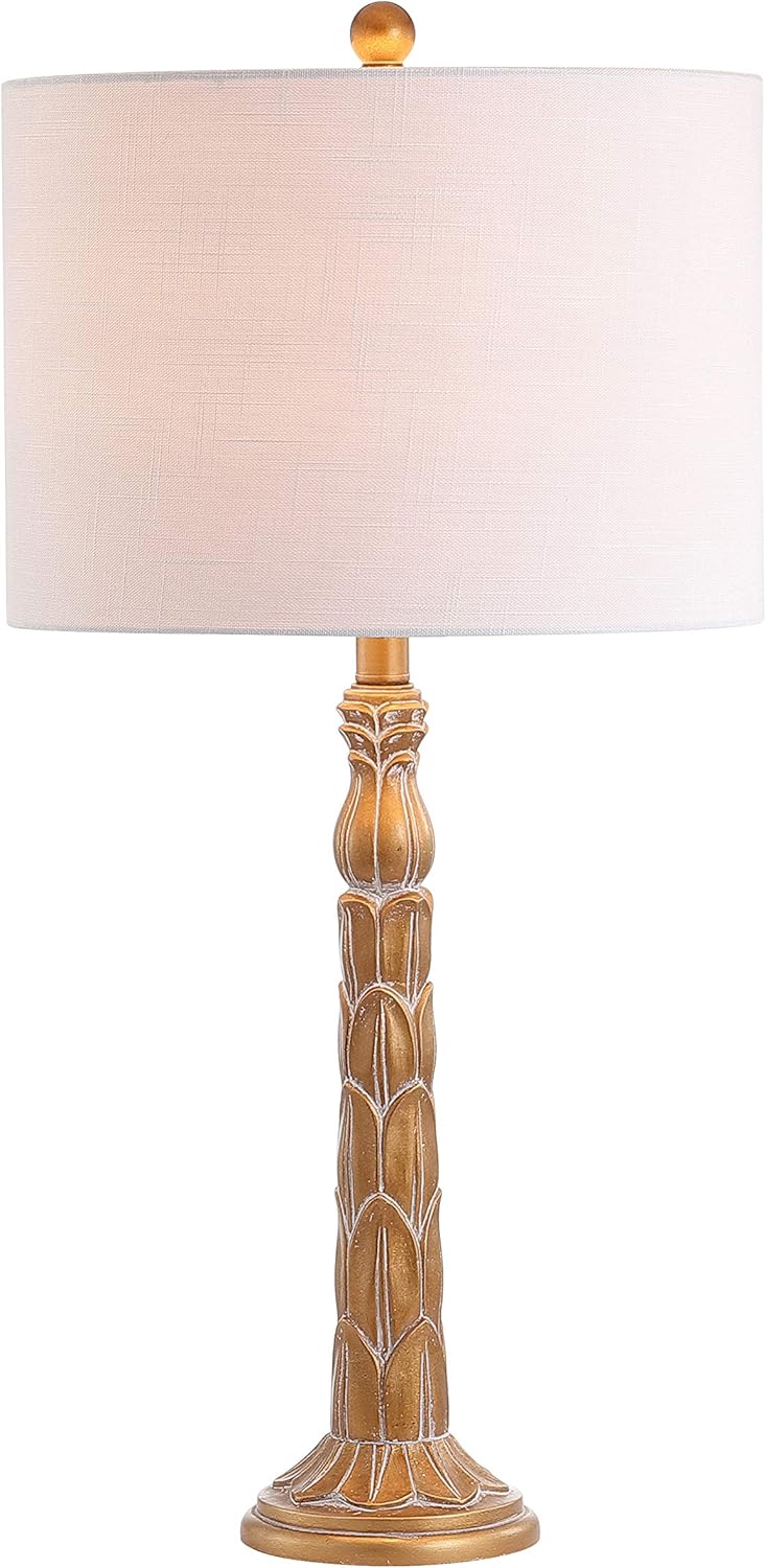Antique Gold Resin LED Lamp G110