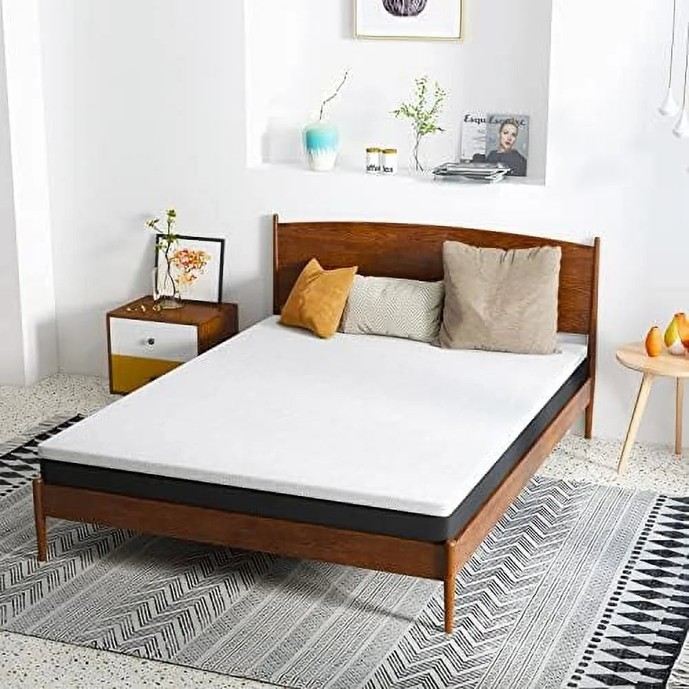 White 6 in 1 Memory Foam Mattress A908396