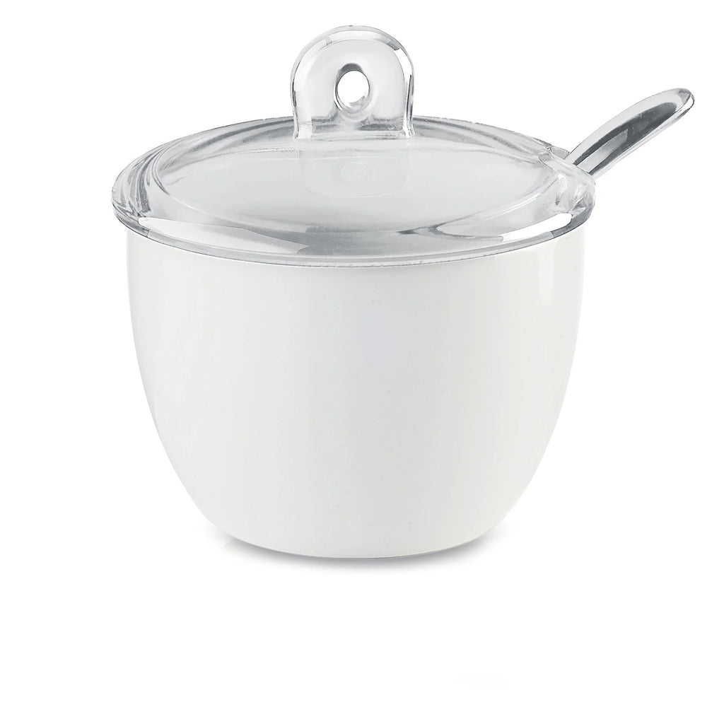 Sugar Bowl With Teaspoon Sky Grey V144