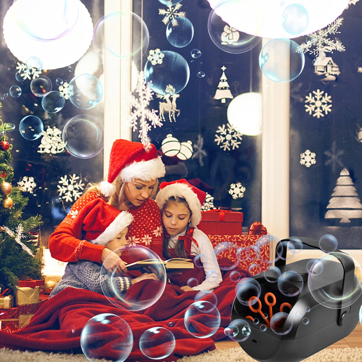 Portable Rechargeable Bubble Machine U374478