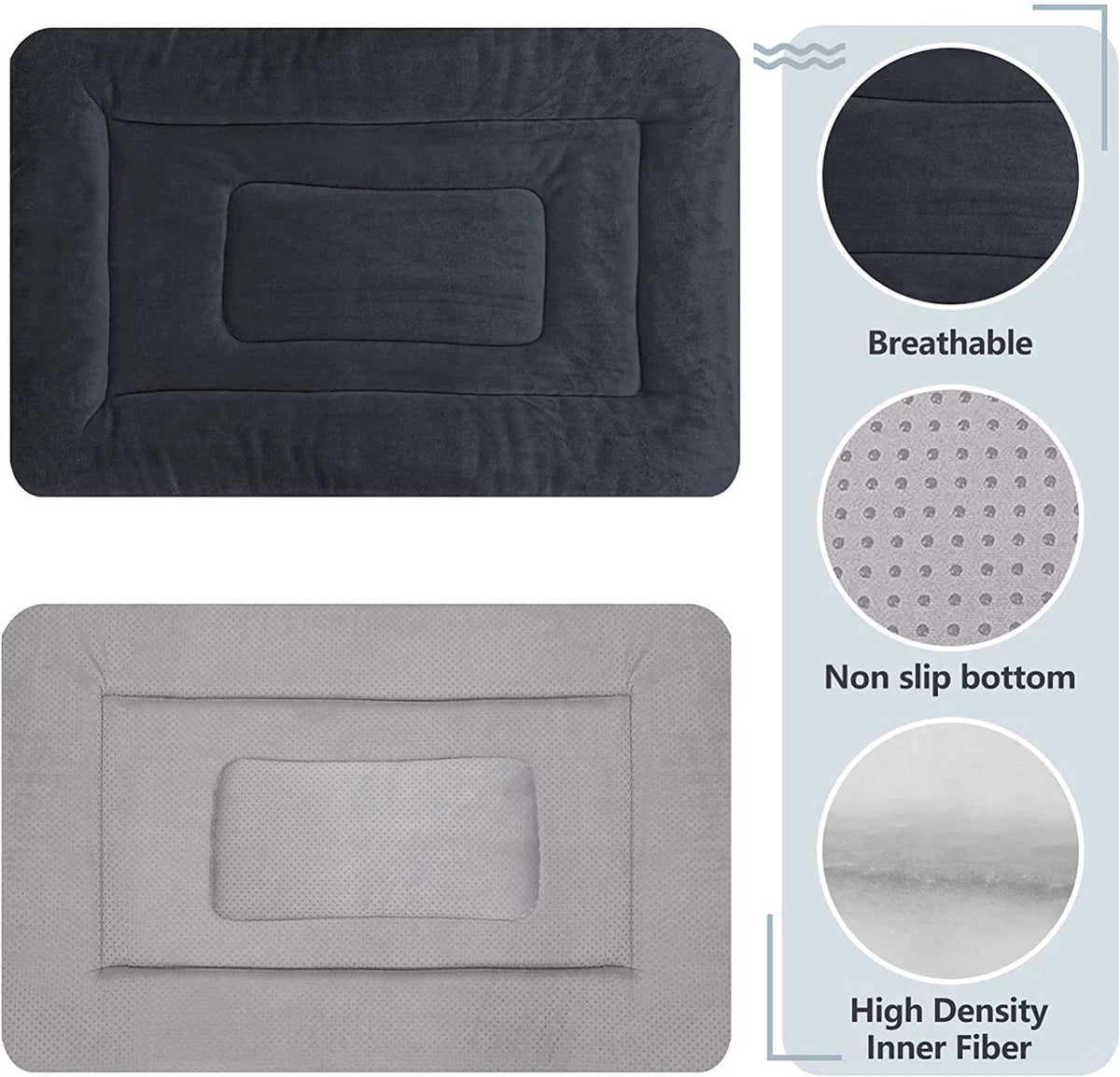 Dog Bed Crate Mat 42inch Kennel Pad G710