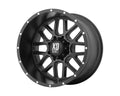 Satin Black Grenade Wheel 18x8 H848856