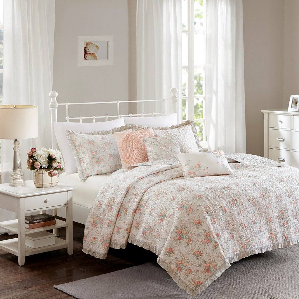 6 Piece Cotton Percale Daybed Cover Set N495687