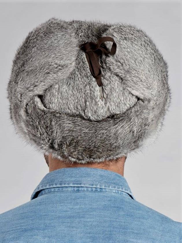 Grey Trapper Hat J4113