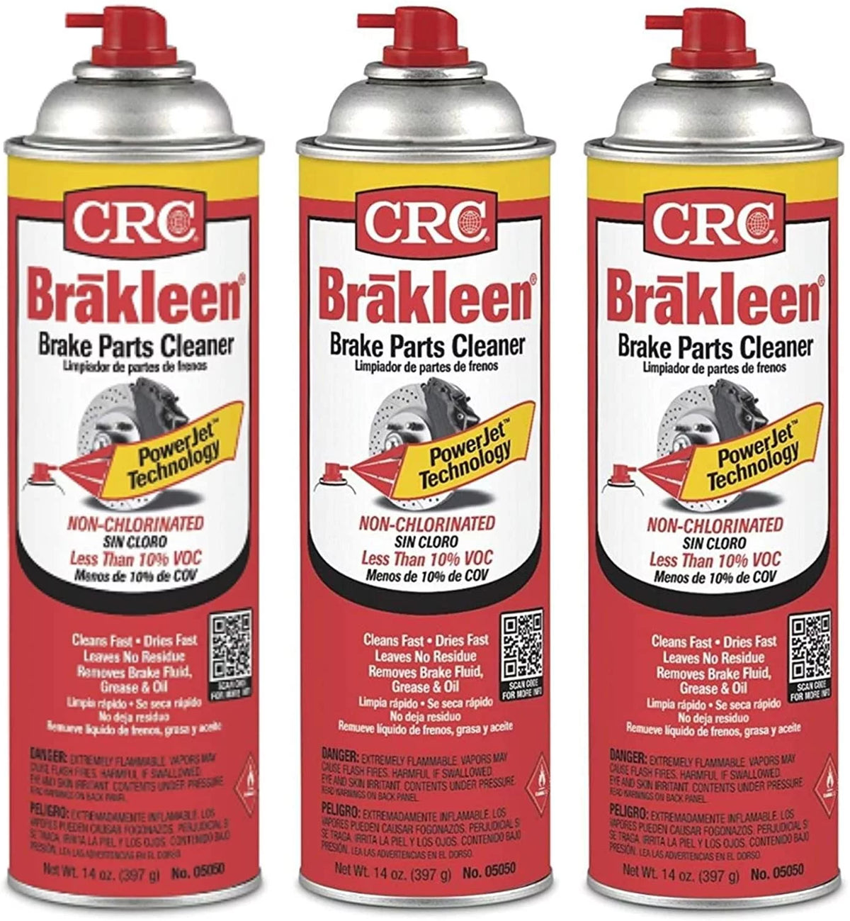 Brake Parts Cleaner (Pack of 3) Z637064