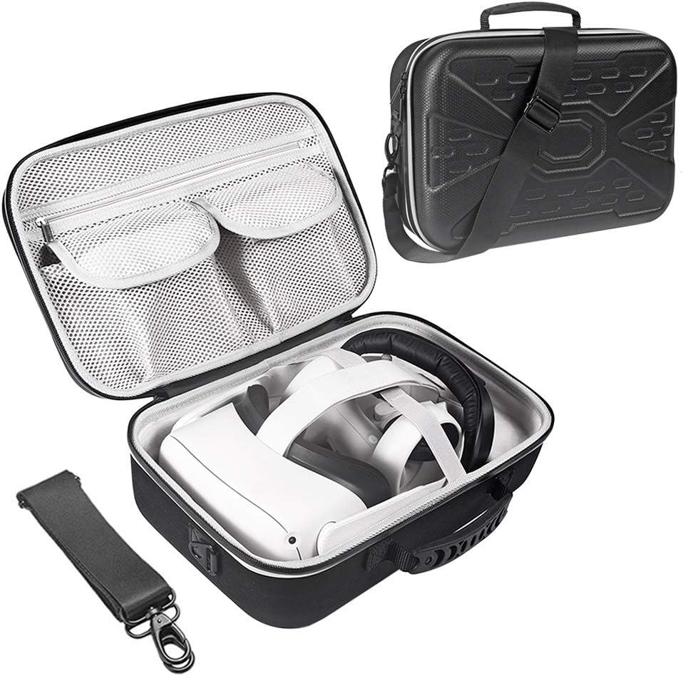 Hard Case for VR Gaming Headset with Shoulder Strap T4151