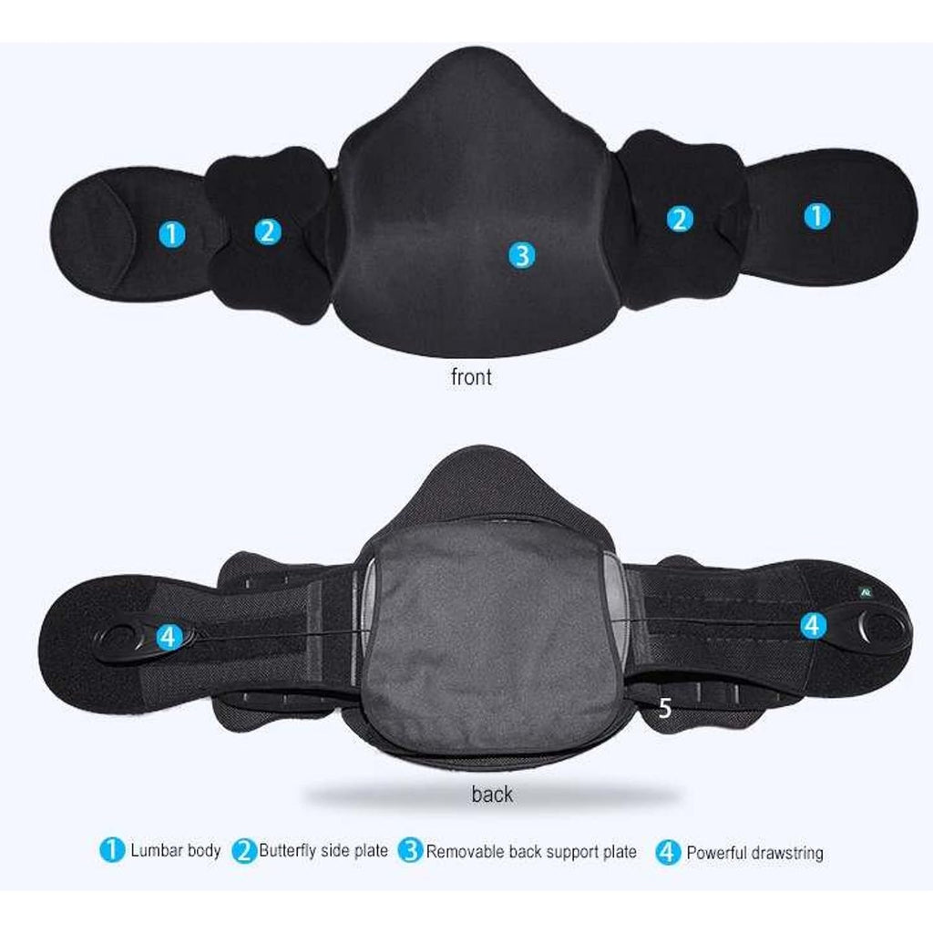 Medical Grade Lumbar Support Back Brace B7820