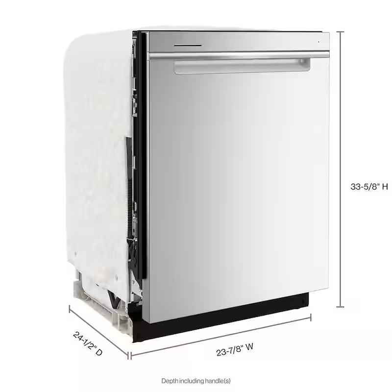 Stainless Steel Built-In Dishwasher with Third Level Rack B7440