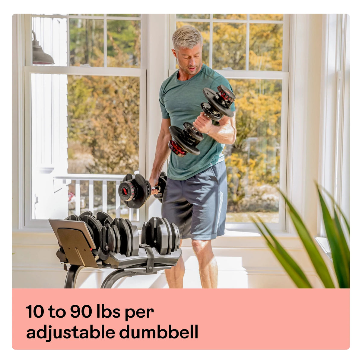 Adjustable Dumbbells Pair B105