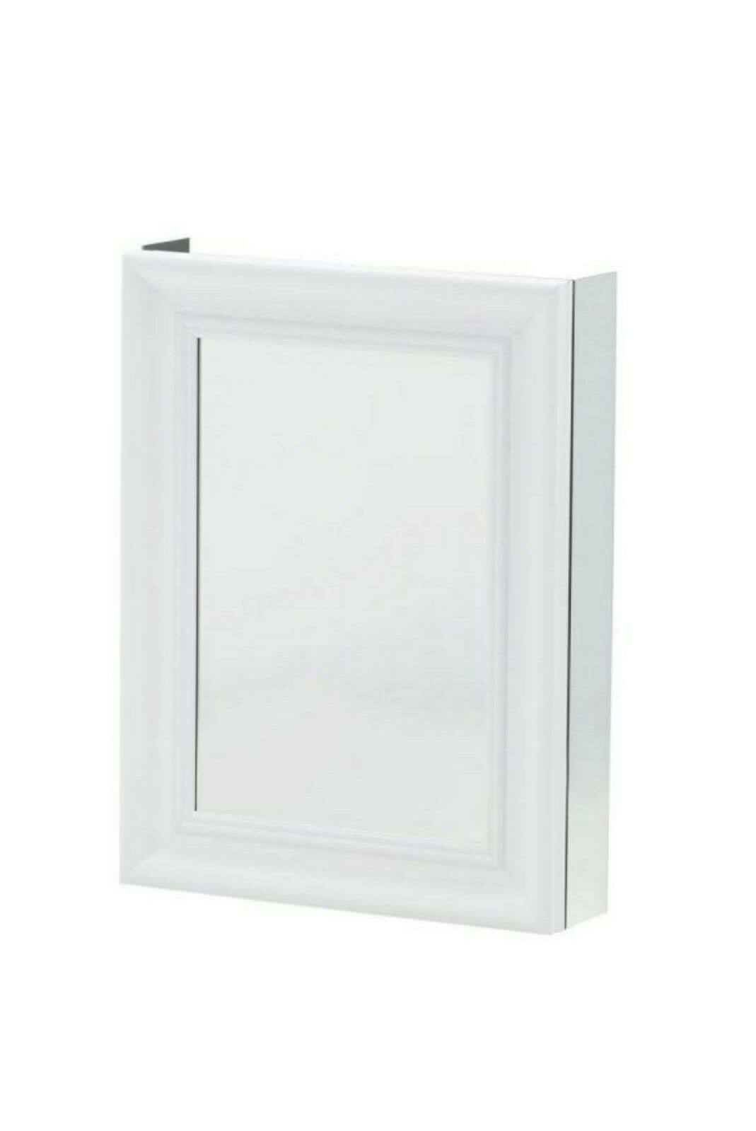 White Framed Medicine Cabinet R65725