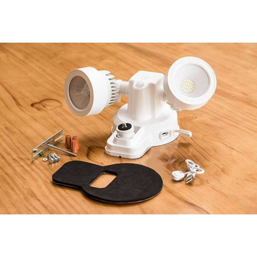 3-in-1 Floodlight, Charger and Mount (White) R563969