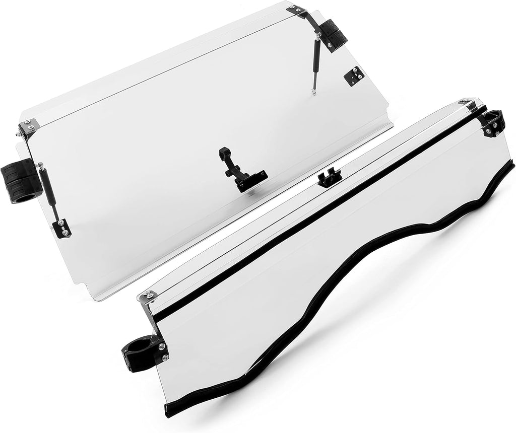 Clear Scratch Resistant 3-IN-1 Folding Windshield I9929