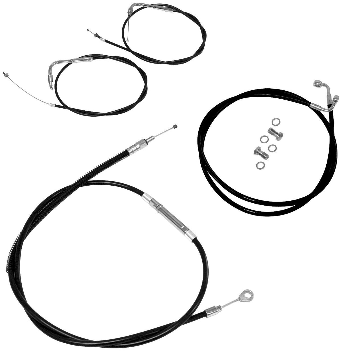 Black Cable/Brake Line Kit P1886