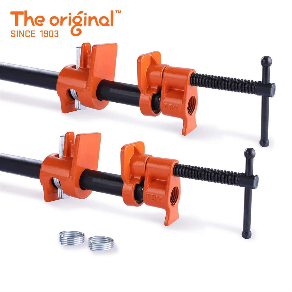 2-Pack Wood Gluing Pipe Clamp Fixture Y3313