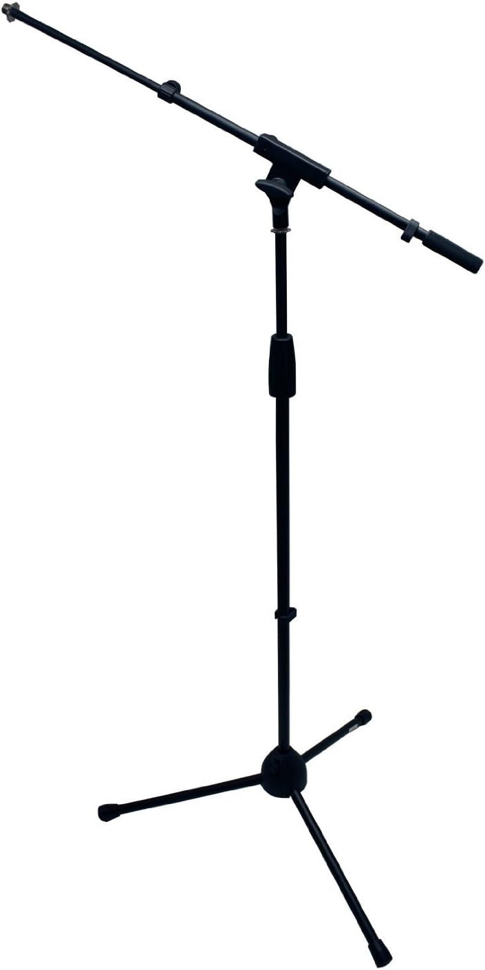 Cardioid Dynamic Microphone with Boom Stand, XLR Cable, Mic Clip, and Bag D776