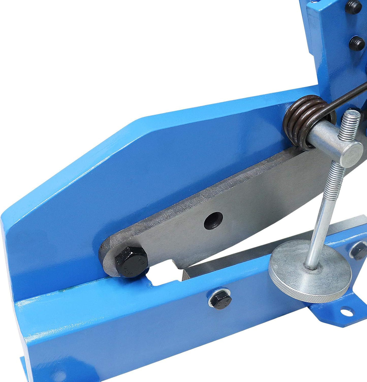 Hand Plate Shear, Manual Metal Cutter, Cutting Thickness 6mm Max, Benchtop for Carbon Steel Plates B8785