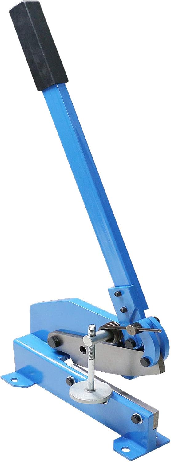 Hand Plate Shear, Manual Metal Cutter, Cutting Thickness 6mm Max, Benchtop for Carbon Steel Plates B8785