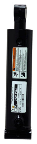 Double-Acting Welded Hydraulic Cylinder, Chrome Finish, Cast Iron, 2-1/2 Bore, 12 Stroke F13494