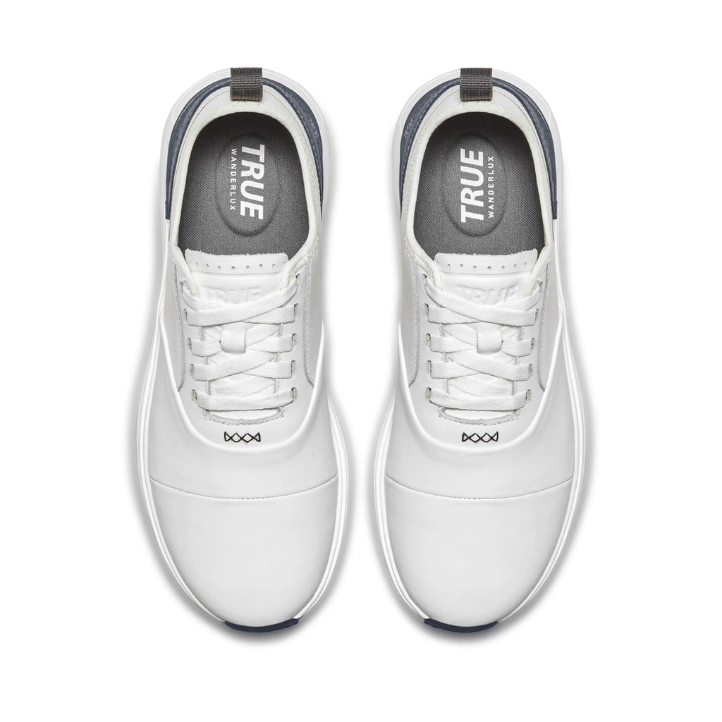 Tour White Grey Leather Golf Shoes H12722