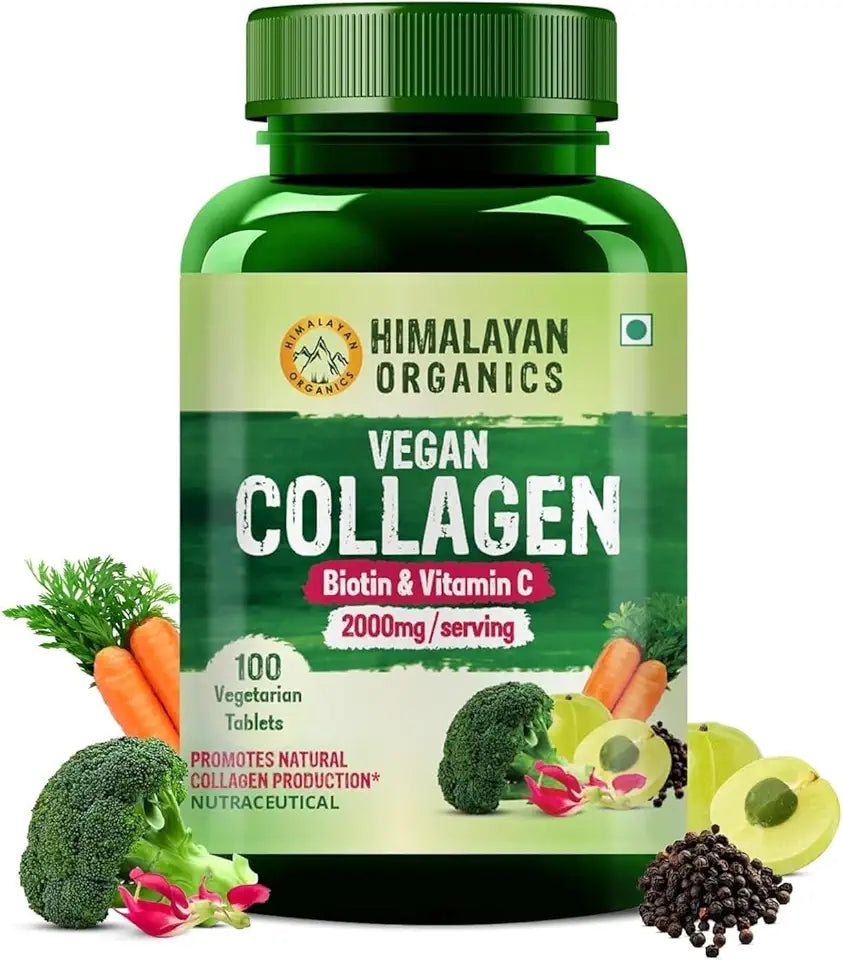Vegan Collagen 2000Mg 100 Veg Tablets W352