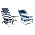 Stripped Blue Beach Chair J192
